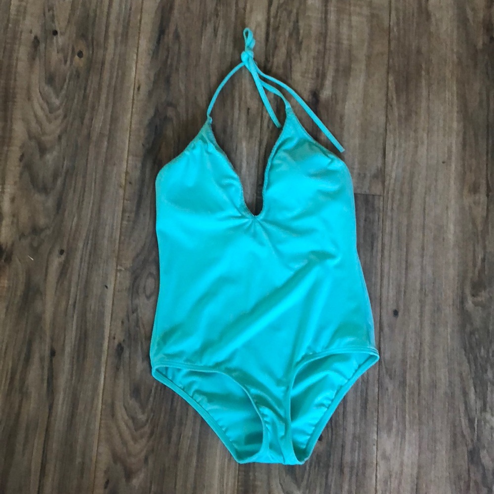 Victoria’s Secret halter one piece xs blue